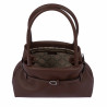 Borsa da donna a tracolla 053g 01 testa di moro