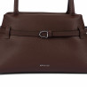 Borsa da donna a tracolla 053g 01 testa di moro