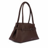 Borsa da donna a tracolla 053g 01 testa di moro