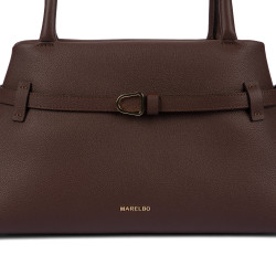 Borsa a tracolla da donna 053g testa di moro