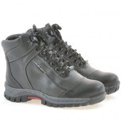 Stivaletti bambini 3219 nero+grigio