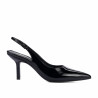 Sandali donna 1328 vernice nera