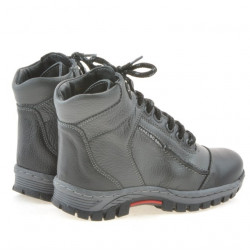 Stivaletti bambini 3219 nero+grigio