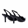 Sandali donna 1328 vernice nera