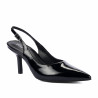 Sandali donna 1328 vernice nera