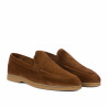 Mocassini uomo 980 marrone velour