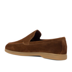Mocassini uomo 980 marrone velour
