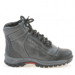 Stivaletti bambini 3219 nero+grigio