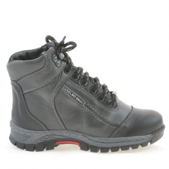 Stivaletti bambini 3219 nero+grigio