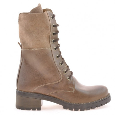 Stivaletti donna 3291 a caffè