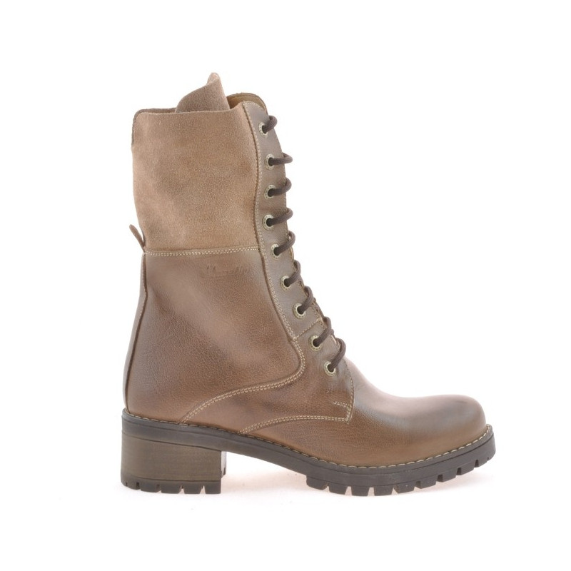 Stivaletti donna 3291 a caffè