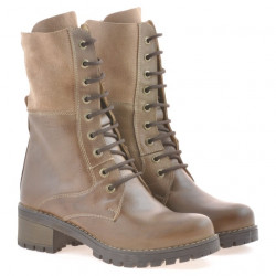 Stivaletti donna 3291 a caffè