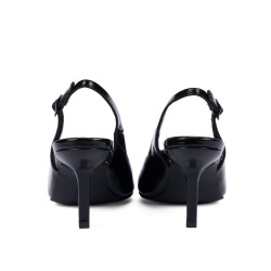 Sandali donna 1328 vernice nera