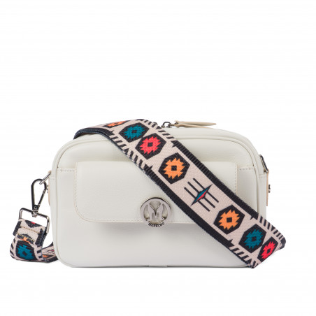Borsa da donna a tracolla 014g 01 panna