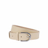 Cintura donna 43-1m beige saffiano