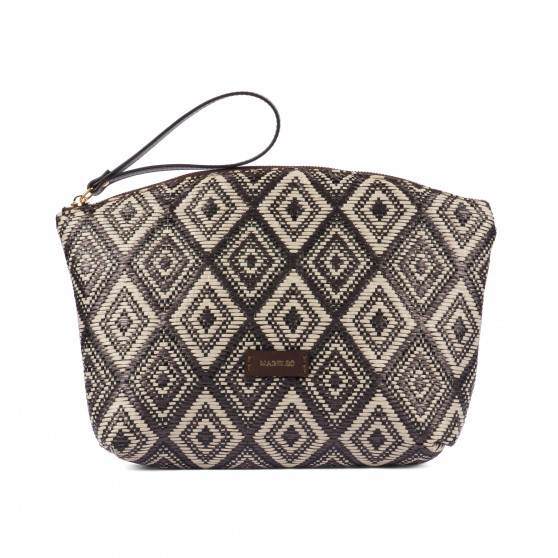 Borsa donna a mano 213g rafia cacao
