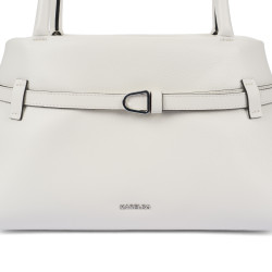 Borsa da donna a tracolla 053g 01 panna