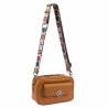 Borsa a tracolla donna 014g 01 biz caramello