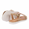 Sandali per bambini 541 beige combinato
