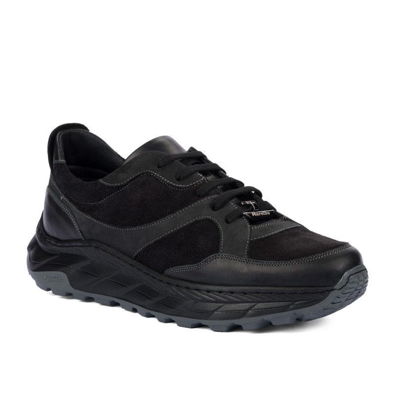 Scarpe casual/sport uomo 996 nero velluto combinato
