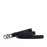 Cintura donna 47m nero stampato