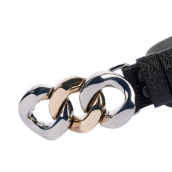 Cintura donna 47m nero stampato