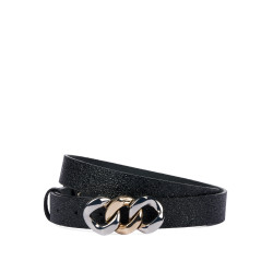 Cintura donna 47m nero stampato