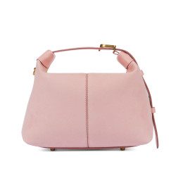 Borsa da donna a mano 037g camoscio baby pink