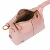 Borsa da donna a mano 037g camoscio baby pink