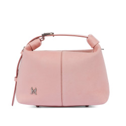 Borsa donna a mano 037-1g 01 camoscio baby pink