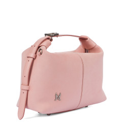 Borsa donna a mano 037-1g 01 camoscio baby pink