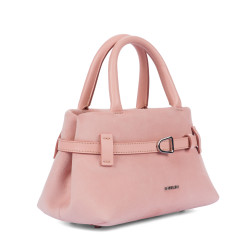 Borsa donna a mano 056g 01 camoscio baby rosa