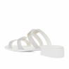 Sandali donna 5130 bianco perlato