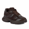Scarpe sportive da donna 6102 cioccolato combinato