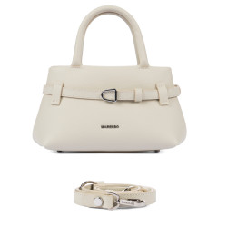 Borsa da donna a mano 056g 01 panna