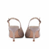 Sandali donna 1328 vernice sabbia