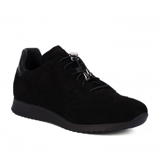 Scarpe sportive donna 6104 bufalo nero combinato
