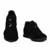 Scarpe sportive donna 6104 bufalo nero combinato