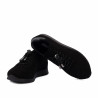 Scarpe sportive donna 6104 bufalo nero combinato