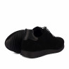Scarpe sportive donna 6104 bufalo nero combinato