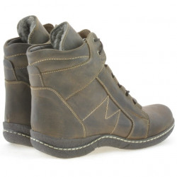 Stivaletti donna 3280 tuxon caffè