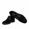 Scarpe casual uomo 9006 nero velluto