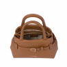 Borsa da donna a mano 056g cognac