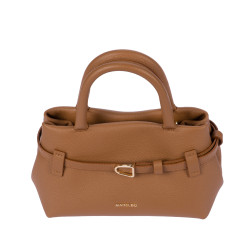 Borsa da donna a mano 056g cognac