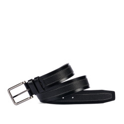 Cintura uomo 18b nero+biz nero