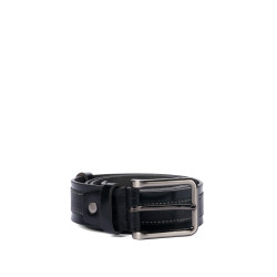 Cintura uomo 18b nero+biz nero