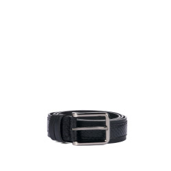 Cintura uomo 18b nero+serpente nero