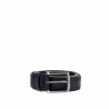 Cintura uomo 18b nero+serpente nero