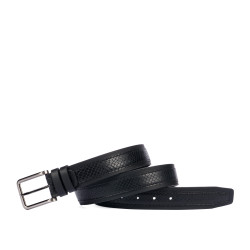Cintura uomo 18b nero+serpente nero
