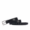 Cintura uomo 18b nero+serpente nero